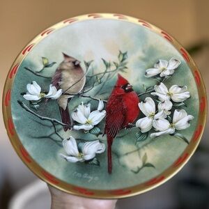 Lenox Spring's Courtship Nature's Collage Limited Edition 1993 Fine Ivory China!